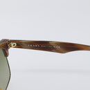 PRADA Sunglasses plastic Brown Auth BA15184-9