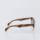PRADA Sunglasses plastic Brown Auth BA15184-4