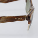 PRADA Sunglasses plastic Brown Auth BA15184-8