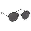 BALENCIAGA Rimless Sunglasses metal Black Auth BA15185M-1