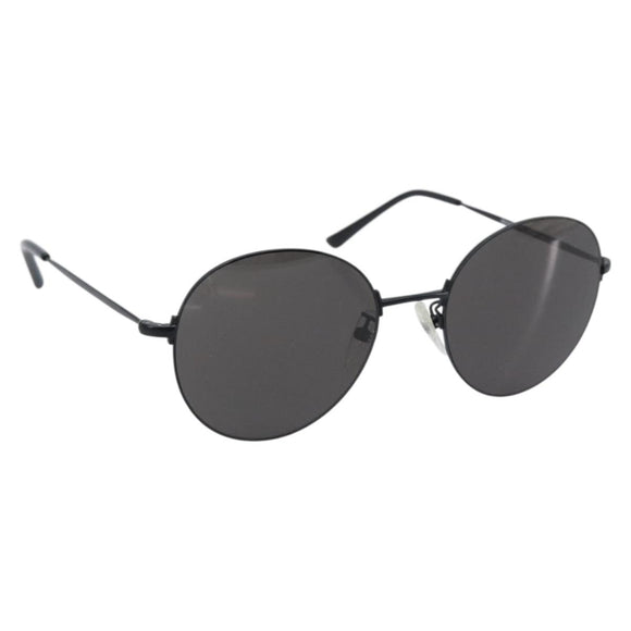 BALENCIAGA Rimless Sunglasses metal Black Auth BA15185M