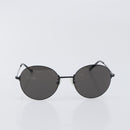BALENCIAGA Rimless Sunglasses metal Black Auth BA15185M-13