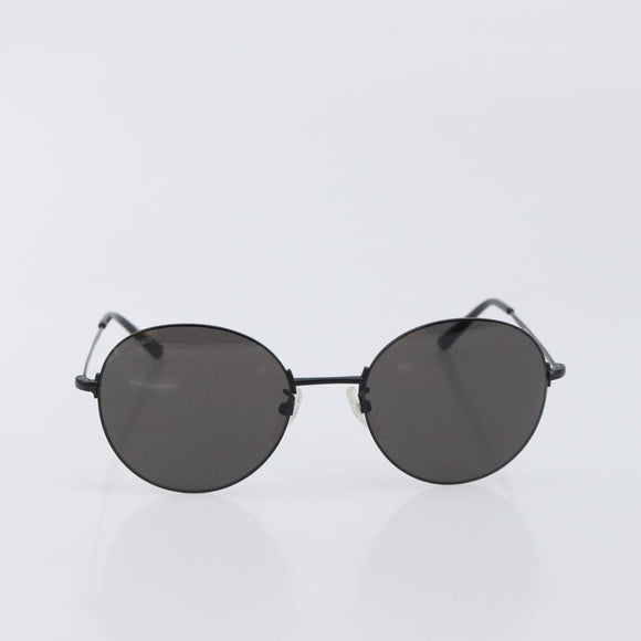 BALENCIAGA Rimless Sunglasses metal Black Auth BA15185M