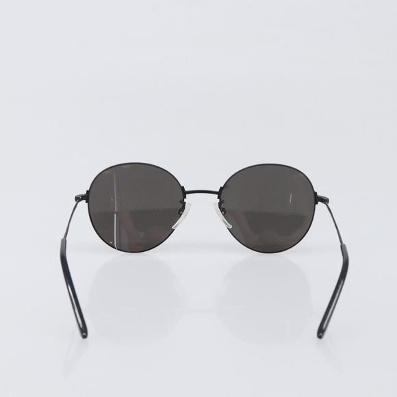 BALENCIAGA Rimless Sunglasses metal Black Auth BA15185M