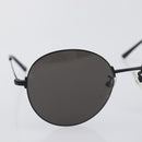 BALENCIAGA Rimless Sunglasses metal Black Auth BA15185M-5