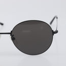 BALENCIAGA Rimless Sunglasses metal Black Auth BA15185M-6