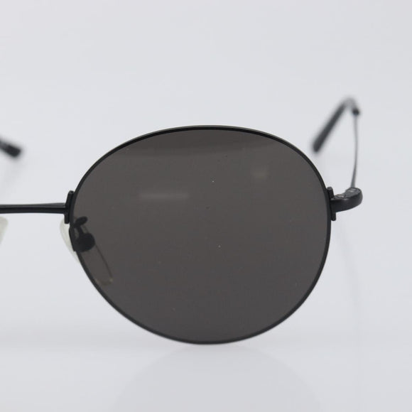 BALENCIAGA Rimless Sunglasses metal Black Auth BA15185M