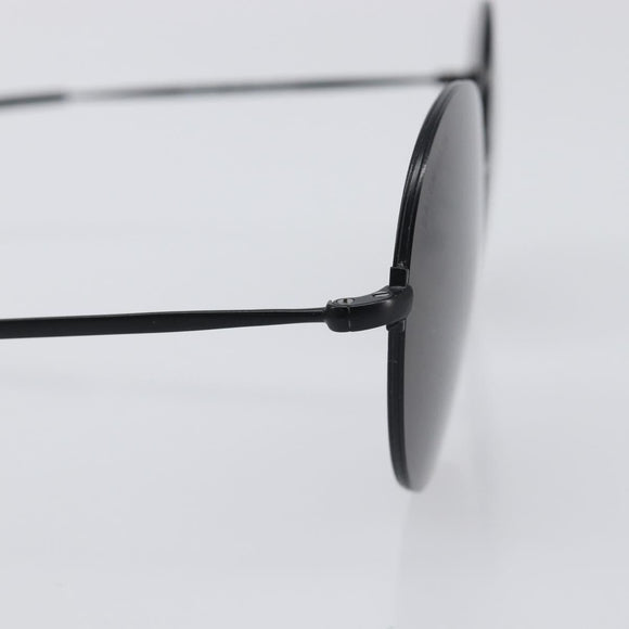 BALENCIAGA Rimless Sunglasses metal Black Auth BA15185M
