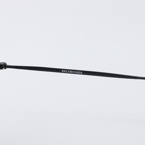 BALENCIAGA Rimless Sunglasses metal Black Auth BA15185M