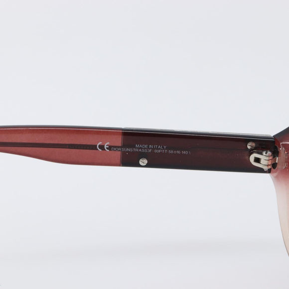 Christian Dior Sunglasses plastic Red Auth BA15188