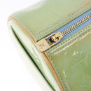 LOUIS VUITTON Monogram Vernis Bedford Hand Bag Baby Blue M91007 LV Auth BA15190A-18
