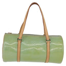 LOUIS VUITTON Monogram Vernis Bedford Hand Bag Baby Blue M91007 LV Auth BA15190A-13