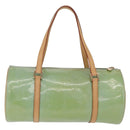LOUIS VUITTON Monogram Vernis Bedford Hand Bag Baby Blue M91007 LV Auth BA15190A-2