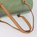 LOUIS VUITTON Monogram Vernis Bedford Hand Bag Baby Blue M91007 LV Auth BA15190A-7