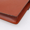 LOUIS VUITTON Epi Monceau 28 Hand Bag Brown M52123 LV Auth BA15191-17