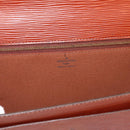 LOUIS VUITTON Epi Monceau 28 Hand Bag Brown M52123 LV Auth BA15191-20