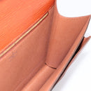 LOUIS VUITTON Epi Monceau 28 Hand Bag Brown M52123 LV Auth BA15191-21