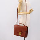 LOUIS VUITTON Epi Monceau 28 Hand Bag Brown M52123 LV Auth BA15191-25