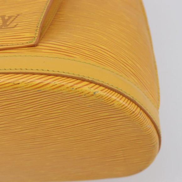 LOUIS VUITTON Epi Gobelins Backpack Yellow M52299 LV Auth BA15192