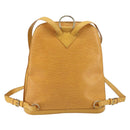 LOUIS VUITTON Epi Gobelins Backpack Yellow M52299 LV Auth BA15192-2