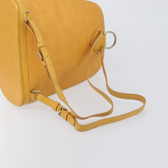 LOUIS VUITTON Epi Gobelins Backpack Yellow M52299 LV Auth BA15192