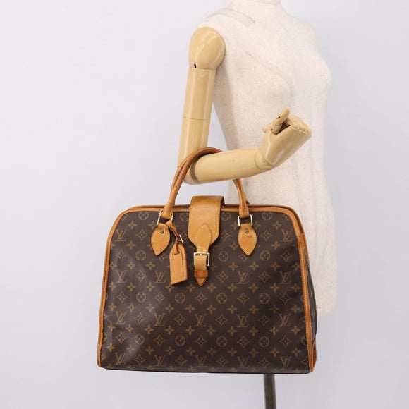LOUIS VUITTON Monogram Rivoli Hand Bag M53380 LV Auth BA15193