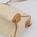 GUCCI Micro GG Supreme Shoulder Bag PVC Ivory Gold 007 32 0042 Auth BA15195-10
