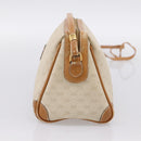 GUCCI Micro GG Supreme Shoulder Bag PVC Ivory Gold 007 32 0042 Auth BA15195-5
