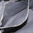 HERMES Fourre Tout PM Hand Bag cotton Gray Silver Auth BA15196-18