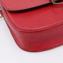 LOUIS VUITTON Epi Saint Cloud GM Shoulder Bag Red M52197 LV Auth BA15197-15
