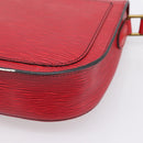 LOUIS VUITTON Epi Saint Cloud GM Shoulder Bag Red M52197 LV Auth BA15197-16