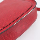 LOUIS VUITTON Epi Saint Cloud GM Shoulder Bag Red M52197 LV Auth BA15197-9