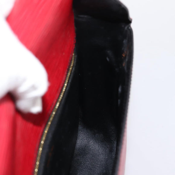 LOUIS VUITTON Epi Saint Cloud GM Shoulder Bag Red M52197 LV Auth BA15197