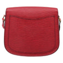LOUIS VUITTON Epi Saint Cloud GM Shoulder Bag Red M52197 LV Auth BA15197-2