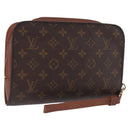 LOUIS VUITTON Monogram Orsay Clutch Bag M51790 LV Auth BA15200-1