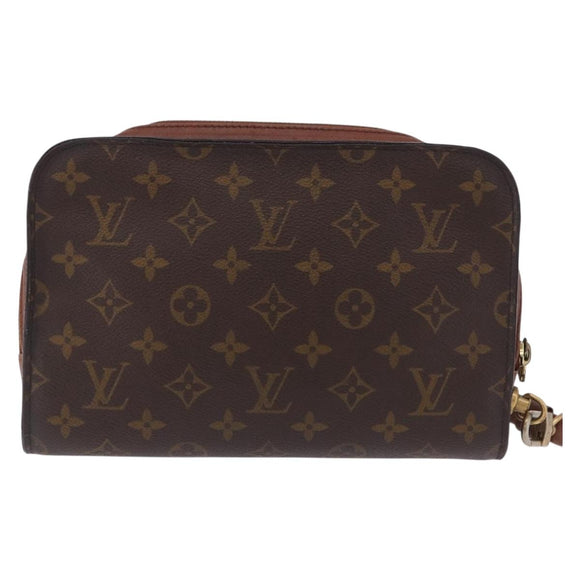 LOUIS VUITTON Monogram Orsay Clutch Bag M51790 LV Auth BA15200
