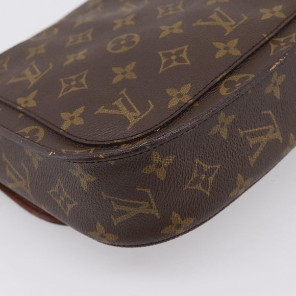 LOUIS VUITTON Monogram Saint Cloud GM Shoulder Bag M51242 LV Auth BA15201