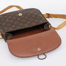 LOUIS VUITTON Monogram Saint Cloud GM Shoulder Bag M51242 LV Auth BA15201-20