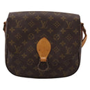 LOUIS VUITTON Monogram Saint Cloud GM Shoulder Bag M51242 LV Auth BA15201-13