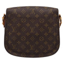 LOUIS VUITTON Monogram Saint Cloud GM Shoulder Bag M51242 LV Auth BA15201-2