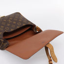 LOUIS VUITTON Monogram Cartouchiere GM Shoulder Bag M51252 LV Auth BA15202-17