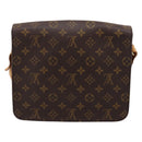 LOUIS VUITTON Monogram Cartouchiere GM Shoulder Bag M51252 LV Auth BA15202-2