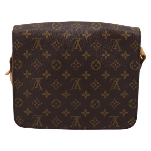 LOUIS VUITTON Monogram Cartouchiere GM Shoulder Bag M51252 LV Auth BA15202