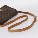 LOUIS VUITTON Monogram Cartouchiere GM Shoulder Bag M51252 LV Auth BA15202-7