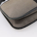 FENDI Zucca Canvas Shoulder Bag Beige Gold Auth BA15204-14