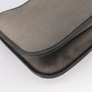 FENDI Zucca Canvas Shoulder Bag Beige Gold Auth BA15204-16
