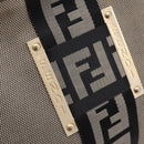 FENDI Zucca Canvas Shoulder Bag Beige Gold Auth BA15204-17