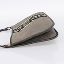 FENDI Zucca Canvas Shoulder Bag Beige Gold Auth BA15204-3