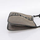 FENDI Zucca Canvas Shoulder Bag Beige Gold Auth BA15204-4