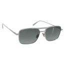 Christian Dior Sunglasses metal Silver Auth BA15207M-1